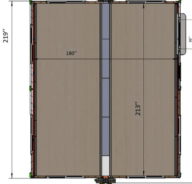 15x20ft Expandable Prefab Room