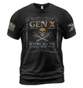 Gen X – The Badass Generation Skull Graphic T-Shirt