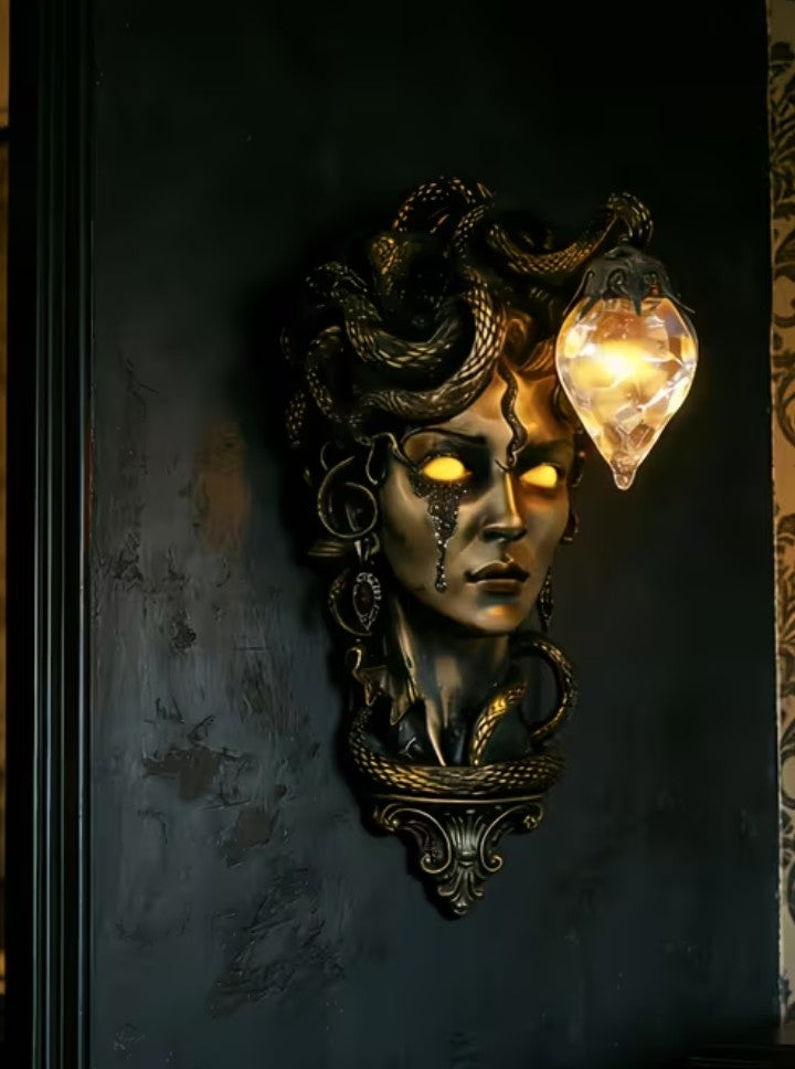 Vintage Medusa Wall Light
