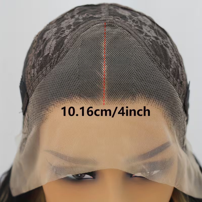32 Inch Black Synthetic Wig Deep Curly Waves